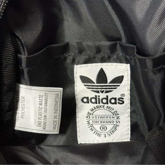 Adidas Black Logo Originals‎ OG Fest Unisex Adult Mini Backpack - Picture 9 of 14